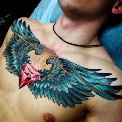 Мужские Тату на Груди - Тату на Груди для Мужчин | Tattoo-ideas.ru