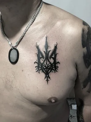 Татуировка мужская хоррор на груди оборотень | Оборотень, Дизайн татуировок,  Татуировка с волком