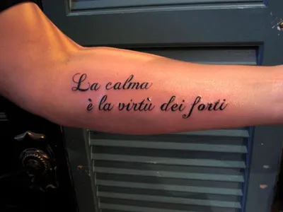 Красивые фразы на итальянском с переводом для татуировки | Frases para  tatuajes hombres, Frases en italiano, Tatuaje en el antebrazo