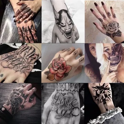 Hand Tattoos for Girls - The Most Beautiful Women's Hand Tattoos - All  about tattoo