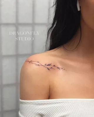 Татуировки на ключице