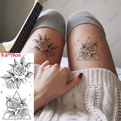 Тату на ноге для девушек на лодыжке - красота и элегантность - tattopic.ru