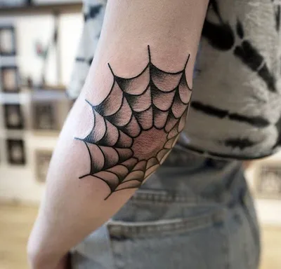 Тату Подборка на Локтях | Мужские и Женские Тату Идеи и их Значение ☛  https://tattoo-ideas… | Татуировка с изображением паутины, Татуировка рука,  Татуировки костей