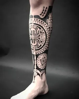 Тату на ноге - идея крутой татуировки - фото эскизы маленьких красивых  татух для мужчин и женщин - 4408 шт.