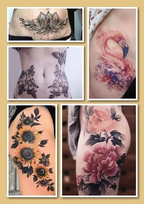 Татуировки на животе, сделать в Москве по выгодной цене - Pigmentlab