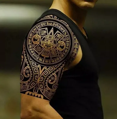 Мужские водостойкие временные тату-наклейки, 1 шт., рукава на руку, крутые  большие хипстерские черные кресты | AliExpress