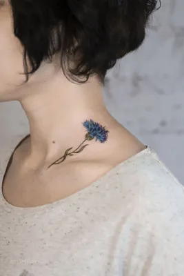 Женские Тату на Шее | Элегантные тату на задней поверхности шеи - чаще  всего это ботанические мотивы или ор… | Neck tattoo, Best neck tattoos,  Neck tattoo for guys