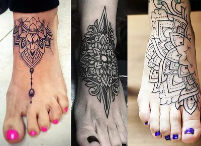 Идеи тату на щиколотке для девушек - фото - VeAn Tattoo