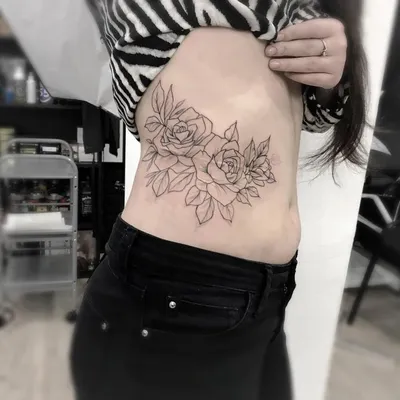 Почему татуировки на боку подходят не каждой девушке | Master Tattoo | Дзен