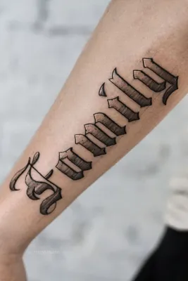 Тату надписи в тату салоне KokinTattoo в СПб