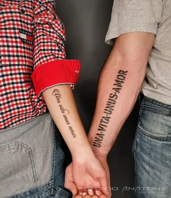 Мужские татуировки с надписями на руке - tattopic.ru