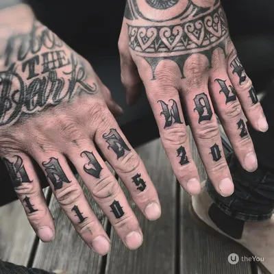 Тату на пальцах мужские – 47 фото | Мужские татуировки на пальце