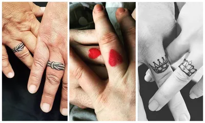 Татуировки кольца девушке - стильный аксессуар на всю жизнь - tattopic.ru