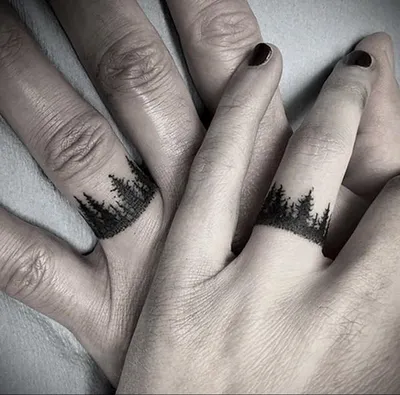 Tattoo wedding ring/парное тату кольца/ татуировка парная/обручальное кольцо  | Татуировки обручальные кольца, Парные обручальные кольца, Парные  татуировки
