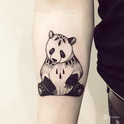 РЕНЕССАНС\".Студия Художественной Татуировки.: татуировка панда