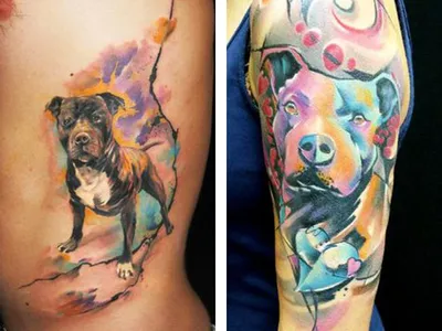 Tattoo Pics - Tattoo.com | Pitbull tattoo, Picture tattoos, Dog memorial  tattoos