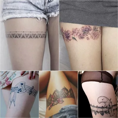 Тату на Бедре | Тату Подвязка | Лучшие Тату Идеи и их Значение ☛  https://tattoo-ideas.r… | Цветочные татуировки на бедре, Женские татуировки  на бедре, Тату на бедре