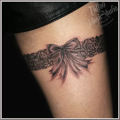 фото тату подвязка от 03.09.2017 №206 - Garter Tattoo - tatufoto.com -  tatufoto.com