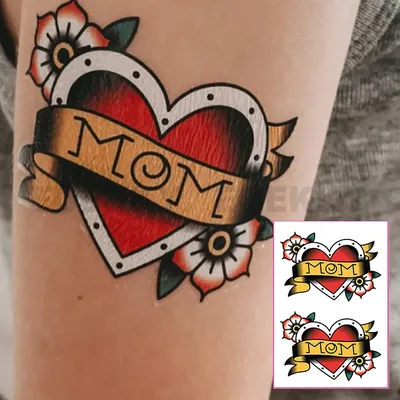Особая связь: 20 парных татуировок, которые демонстрируют нежные чувства  матерей и их дочек