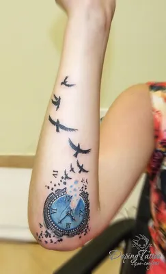 Татуировки птиц для девушек: красота и символика - tattopic.ru