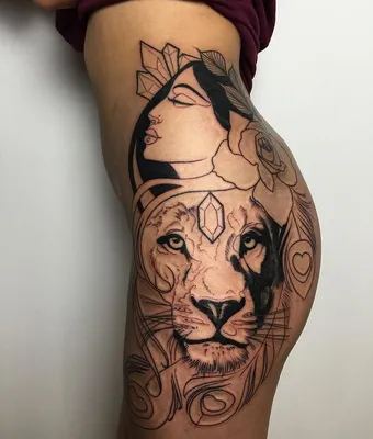Tattoo studios on Instagram: “Пума по индивидуальному эскизу от Родиона  @pakhanoff 🔝 ⠀ Запись в Санкт-Петербурге директ или на почту pa*****@*****  … | Tatuajes