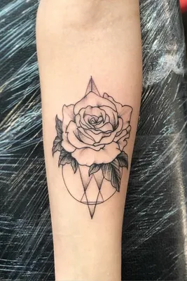 rose tattoo | Tattoos, Pink tattoo, Simple ankle tattoos