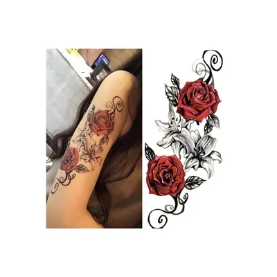 Tattoo • Тату Роза: популярные стили и композиции