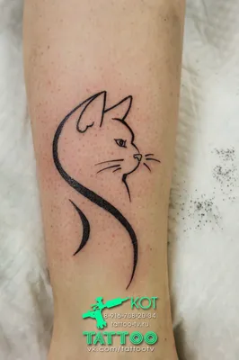 Тату кошка | Hexe tattoo, Tätowierungen, Asiatische tattoos