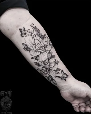 Тату цветы | Flower tattoo, Tattoos