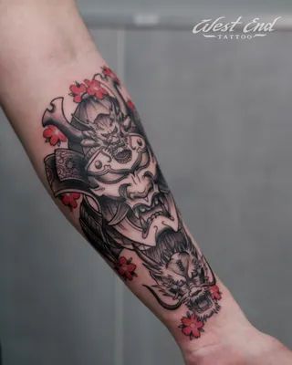 TATTS Переводные татуировки, Самурай 10*15см (для взрослых и детей)- купить  по выгодной цене в интернет-магазине OZON (911363806)