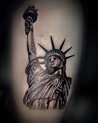 тату эскизы \"Статуя свободы\" - VeAn Tattoo