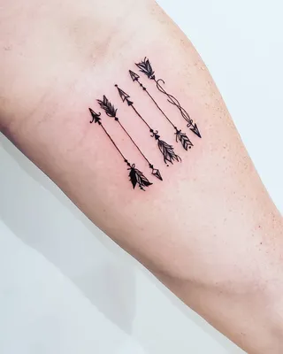 Тату Стрела - Идеи и Значение Татуировки со Стрелой | Tattoo-ideas.ru