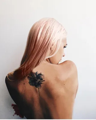 женские тату цветы 18.11.2019 №046 -female tattoo flowers- tatufoto.com -  tatufoto.com