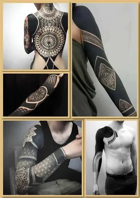 Тату в стиле - Blackwork | ANATOMY TATTOO STUDIO | Дзен