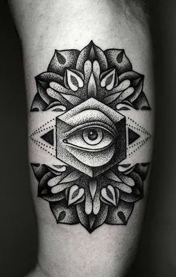 Сделаем тату в стиле Дотворк | Korniets Tattoo Studio