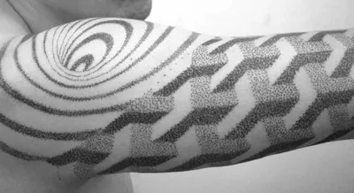 На эту руку и на ту нанеси себе тату: стиль дотворк и его особенности -  Tattooo.ru