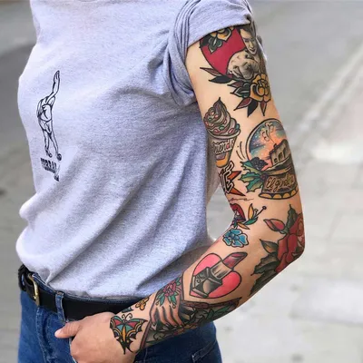 Сделаем тату в стиле Олдскул | Korniets Tattoo Studio