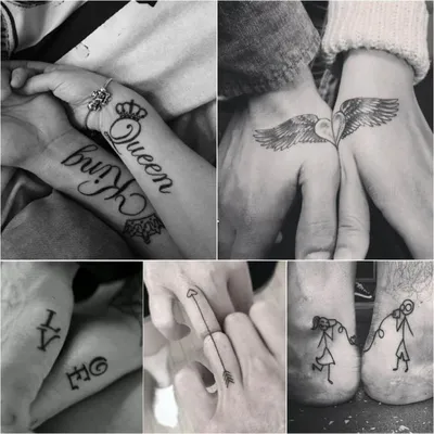 Тату для двоих - Парные тату для влюбленных - Тату для влюбленных | Парные  татуировки, Татуировки со смыслом, Парные тату