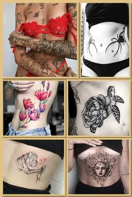 Эскизы и фото тату на животе для девушек и мужчин. Татуировки на животе |  Анатомия