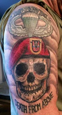 Армейские татуировки по родам войск, их значение и символика -  Информационный портал Командир