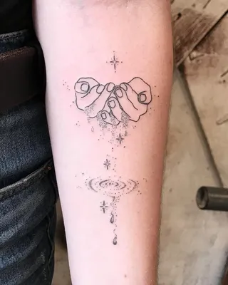 Тату знак Зодиака Водолей / значение, идеи / 35+ фото - VeAn Tattoo