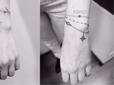 Окольцевали! Почему тату-браслеты стали очень популярны в Instagram | WMJ.ru