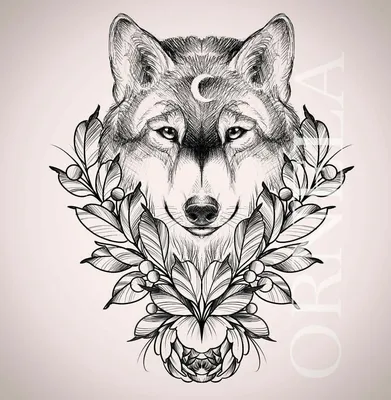 Татуировка волка - значение и символика» — создано в Шедевруме