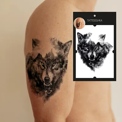 Татуировка волка на руке: символика и значение - tattopic.ru