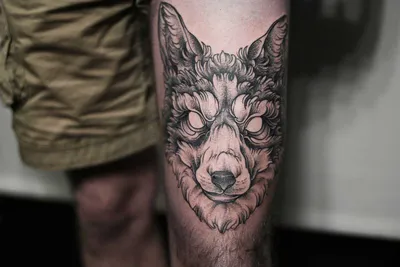 Татуировки волки на спине - фото работ мастеров на сайте theYou.com