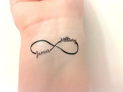Мини-тату для прекрасной Ольги🌌 Тык-тык 💜 В настоящее время татуировка  знак бесконечности на запястье является символом роста… | Instagram