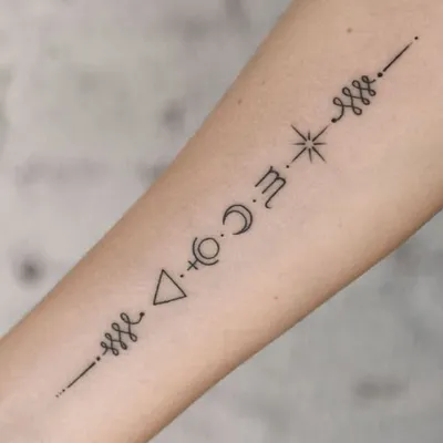 Знак зодиака тату | Крошечные татуировки на запястье, Милые татуировки,  Татуировки цитат со смыслом