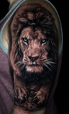Символ Льва на предплечье (ID: 9697)