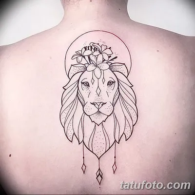 фото тату знак зодиака Лев от 21.10.2017 №001 - tattoo sign of the zodiac  Leo - tatufoto.com