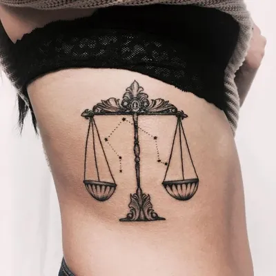 ✫ Знак зодиака весы в технике... - Tattoo Студия Abris | Facebook